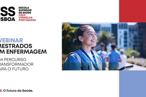 A Escola Superior de Saúde da Cruz Vermelha Portuguesa – Lisboa disponibiliza agora o vídeo do Webinar de Apresentação e Divulgação dos Mestrados em Enfermagem 2025-2026, realizado no passado dia 19 de novembro, entre as 18h00 e as 19h30, em formato online.