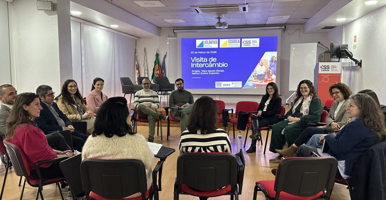 visita intercâmbio consórcio Mais Saúde Mental, Melhor Ensino Superior